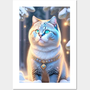 Bright British Shorthair Posters and Art